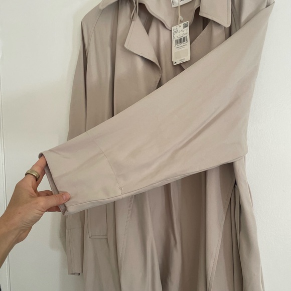 Mango New With Tags Trench Coat - Picture 8 of 9